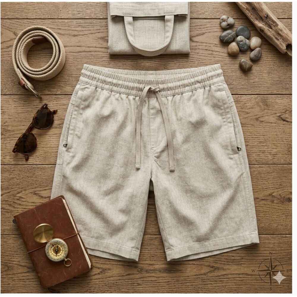 George Men’s Bermuda Shorts Khaki Size Small (28-30) EUC
